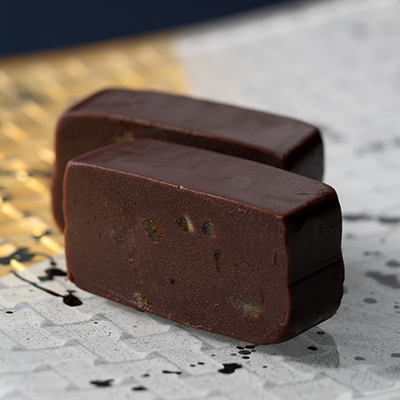 チョコ羊羹風流「月風」おれんじ　200g／株式会社食養の杜とやま