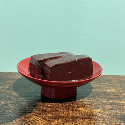 チョコ羊羹風流「月風」ちょこヴィーガン　200g／株式会社食養の杜とやま　　