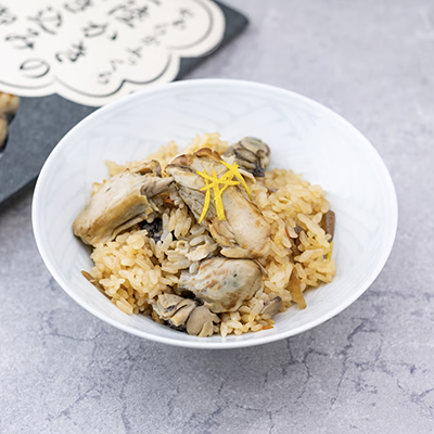 やわらかふっくら三陸牡蠣の炊き込み御飯の素／株式会社丸荒