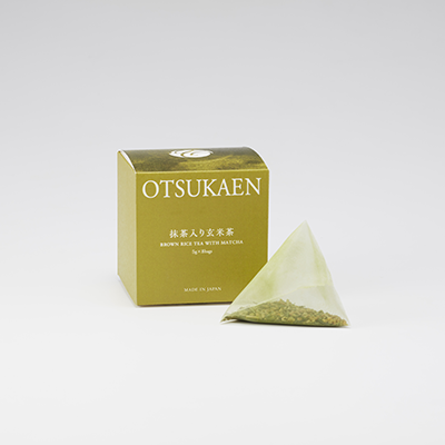 抹茶入り玄米茶ティーバッグ[BOX]／有限会社 大塚園