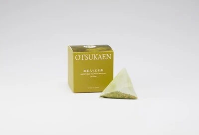 抹茶入り玄米茶ティーバッグ[BOX]／有限会社 大塚園